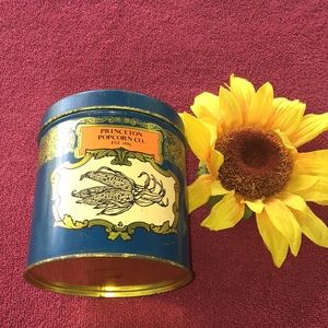 Vintage Princeton Popcorn co. Can